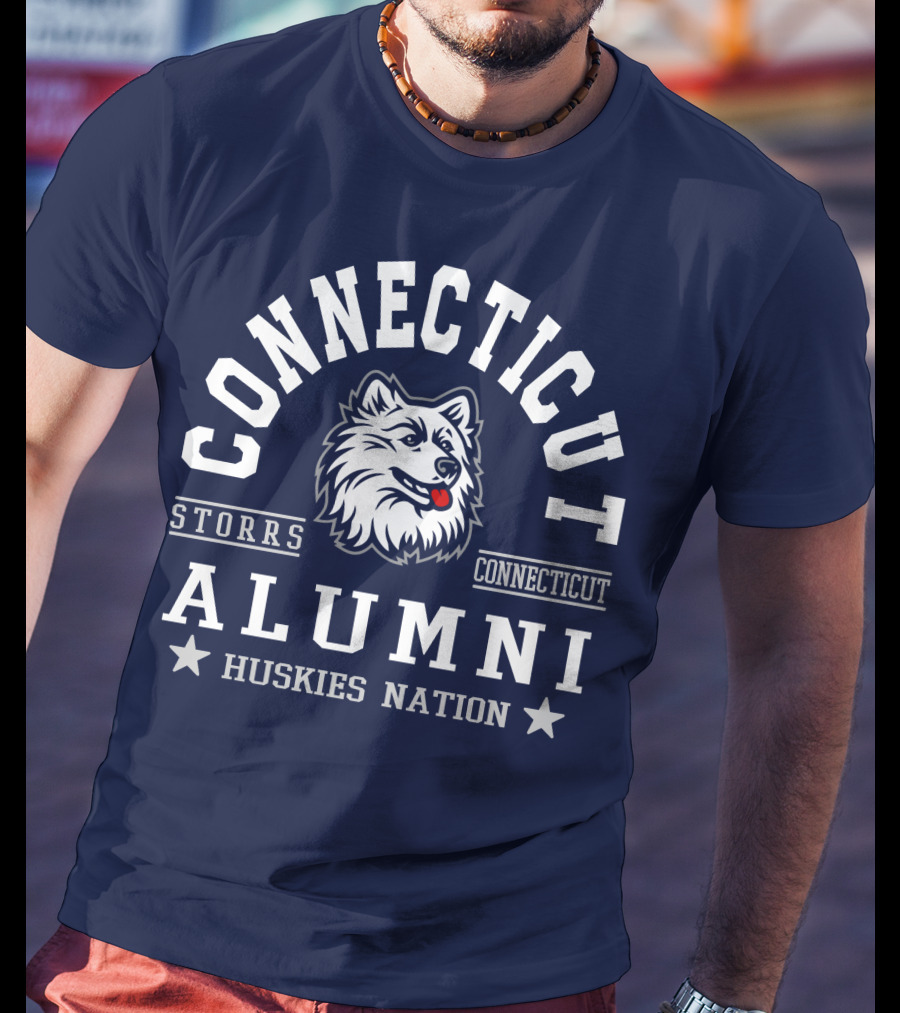 Connecticut Storrs Alumni Huskies Nation T-Shirt