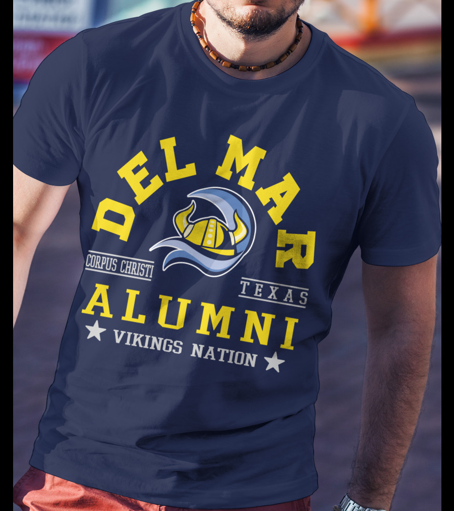 Del Mar College Corpus Christi Texas Alumni Vikings Nation T-Shirt