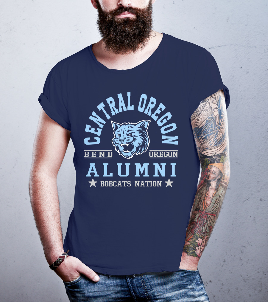 Central Oregon Bend Alumni Bobcats Nation T-Shirt