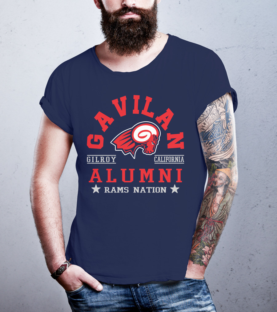 Gavilan College Alumni Rams Nation Gilroy California T-Shirt