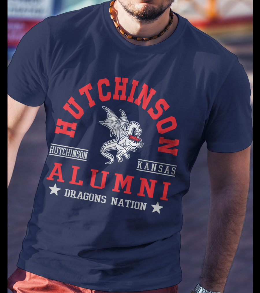 Hutchinson Kansas Alumni Dragons Nation T-Shirt