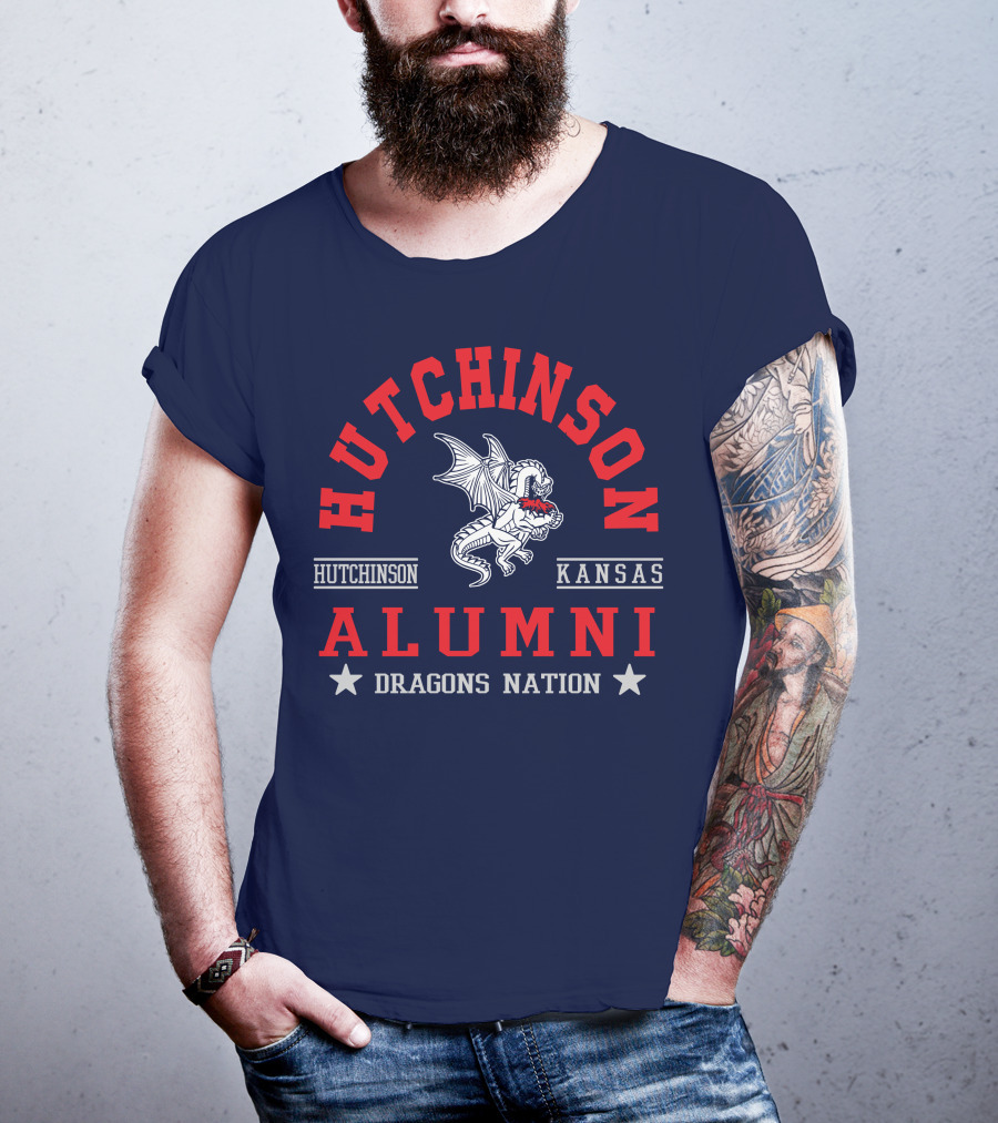 Hutchinson Kansas Alumni Dragons Nation T-Shirt
