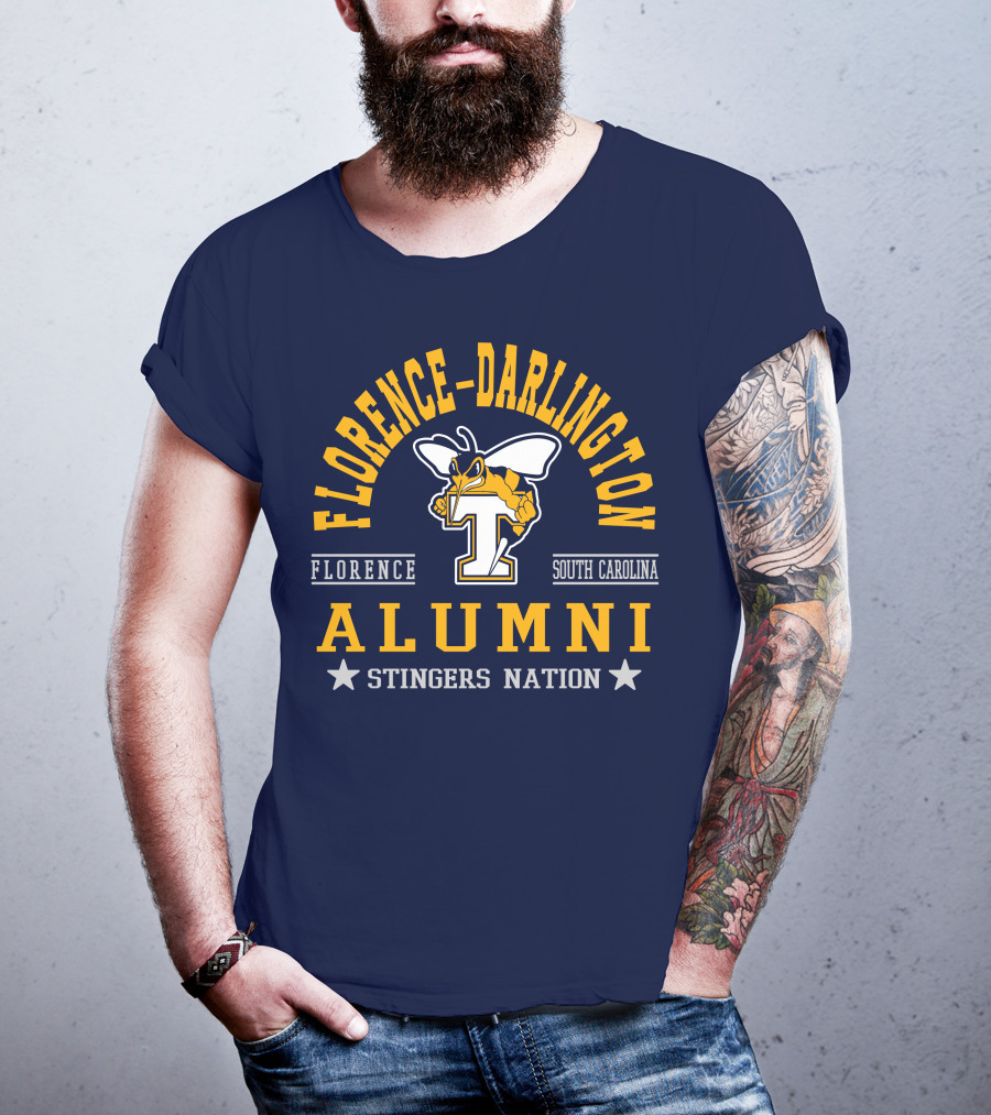 Florence-Darlington Alumni Stingers Nation South Carolina T-Shirt