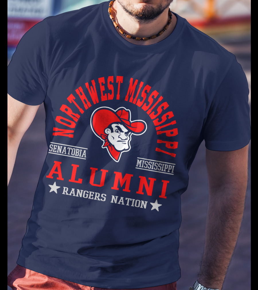 Northwest Mississippi Senatobia Alumni Rangers Nation T-Shirt