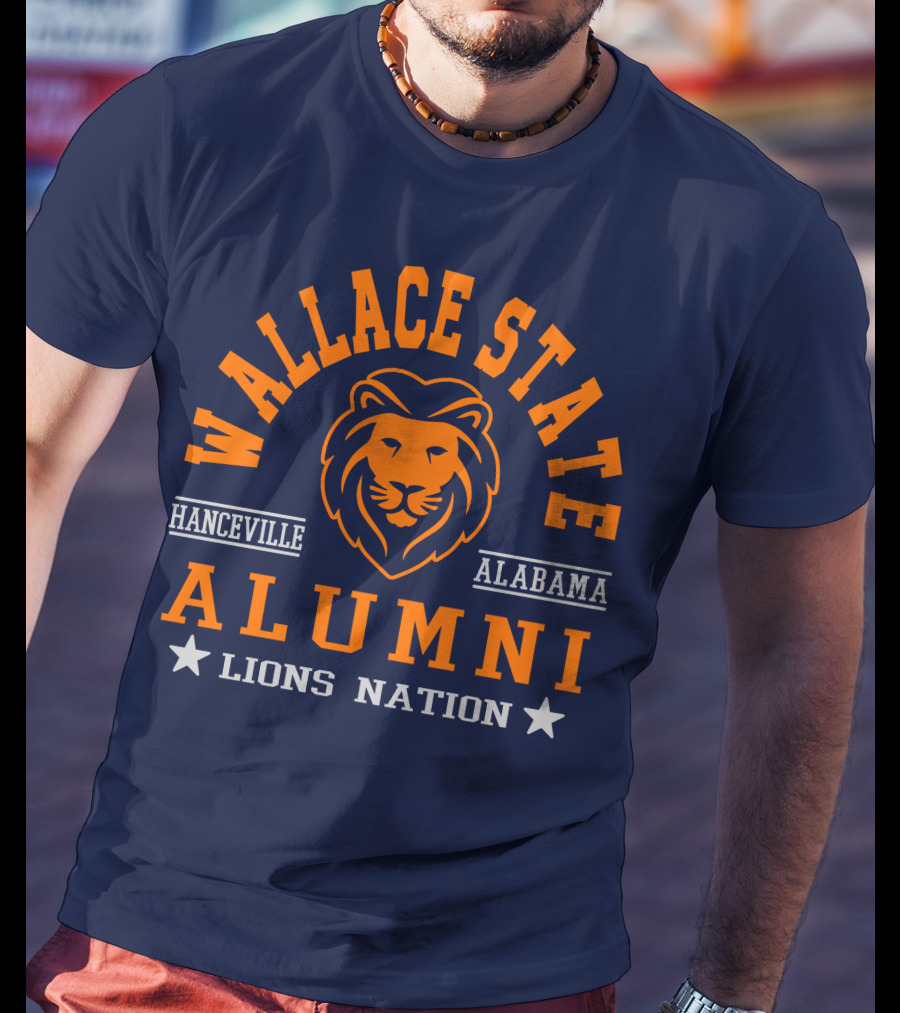 Wallace State Hanceville Alabama Alumni Lions Nation T-Shirt