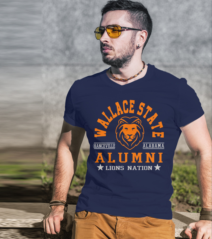 Wallace State Hanceville Alabama Alumni Lions Nation T-Shirt
