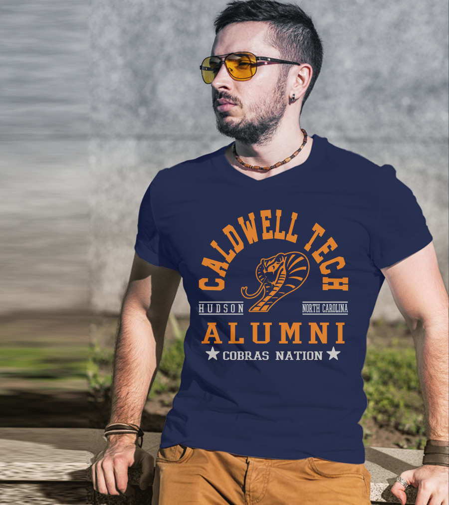 Caldwell Tech Alumni Cobras Nation Hudson North Carolina T-Shirt