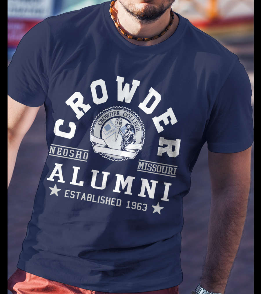 Crowder College Alumni Neosho Missouri Established 1963 T-Shirt