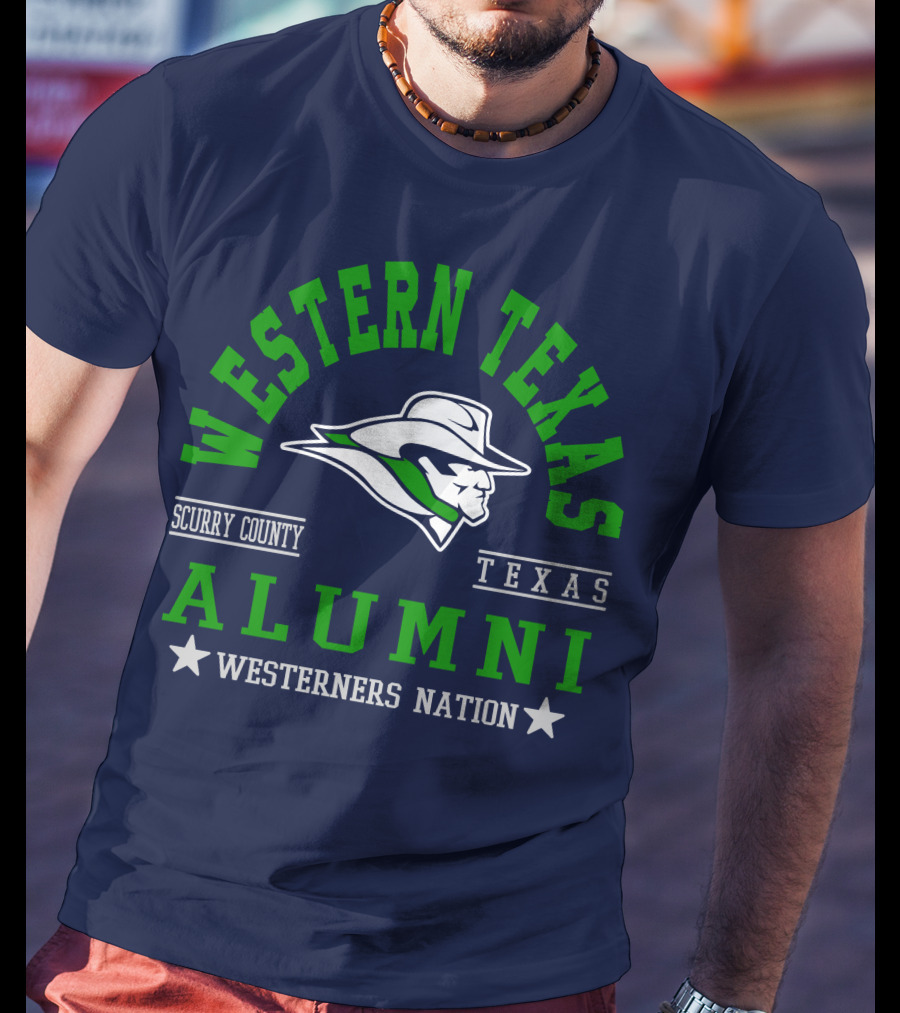 Western Texas Alumni Scurry County Westerners Nation T-Shirt