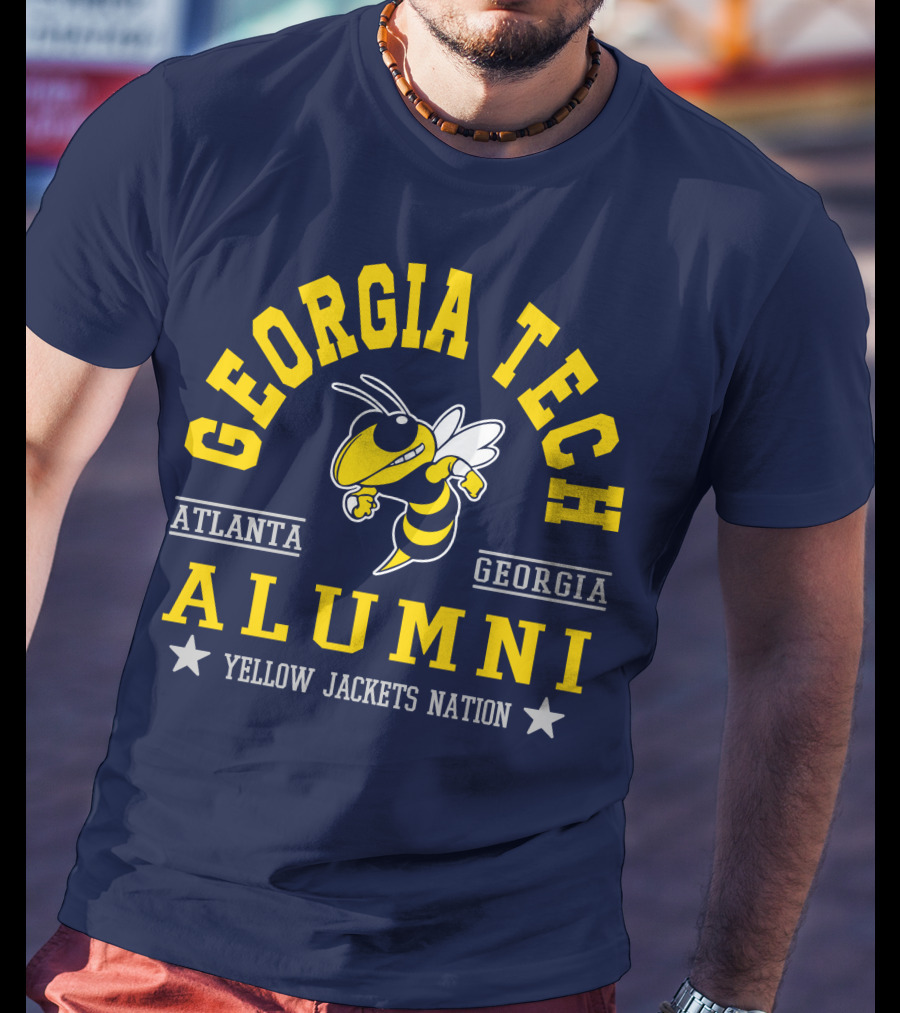 Georgia Tech Alumni Yellow Jackets Nation Atlanta Georgia T-Shirt