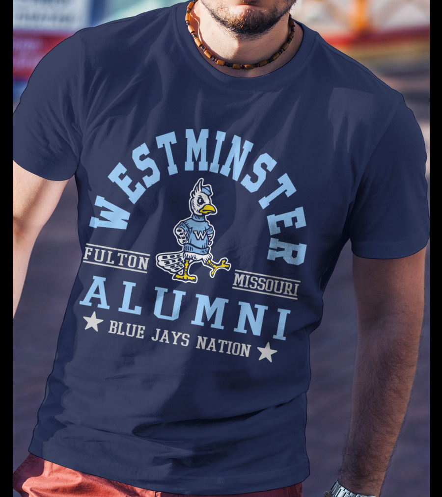 Westminster College Alumni Fulton Missouri Blue Jays Nation T-Shirt