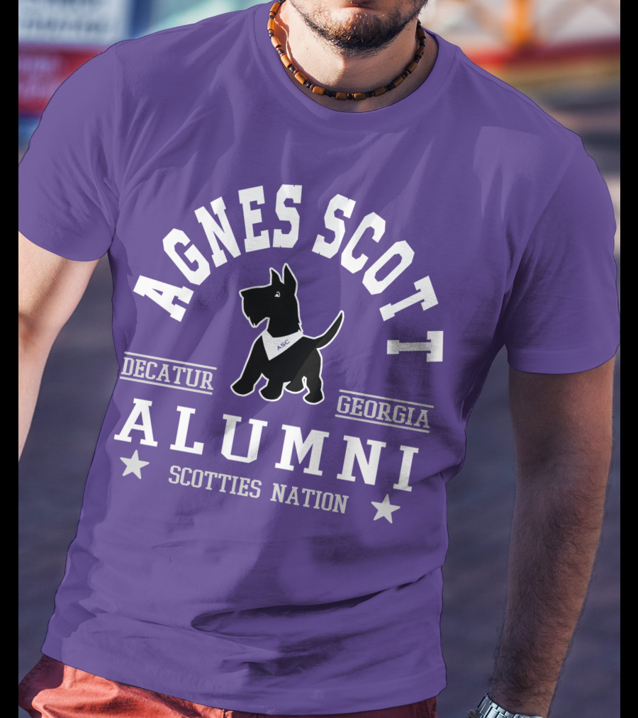 Agnes Scott College Alumni Scotties Nation Decatur Georgia T-Shirt