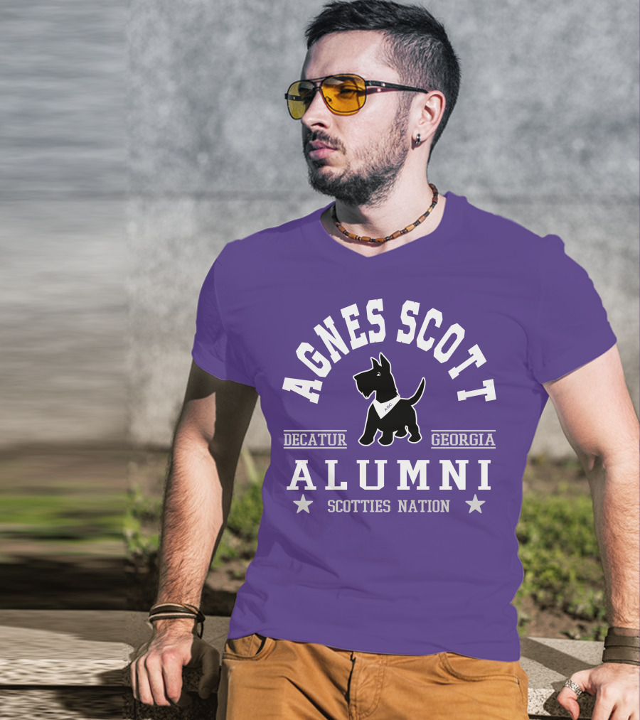Agnes Scott College Alumni Scotties Nation Decatur Georgia T-Shirt