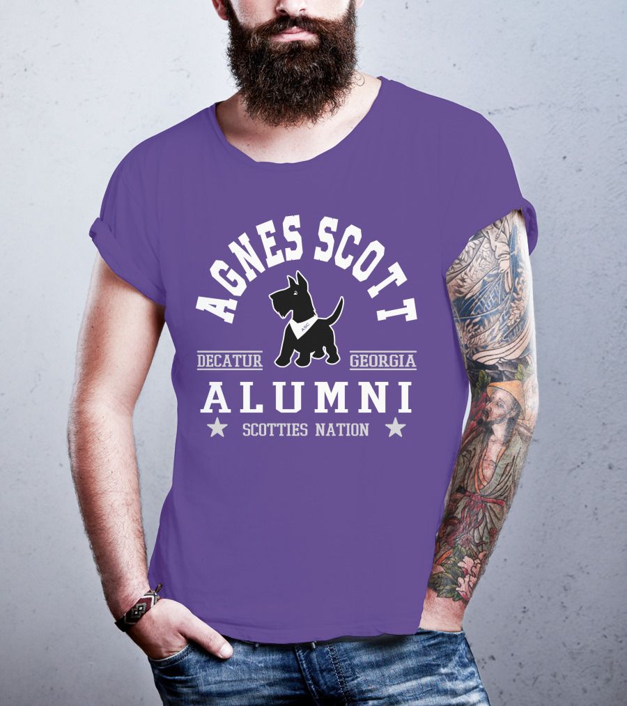 Agnes Scott College Alumni Scotties Nation Decatur Georgia T-Shirt