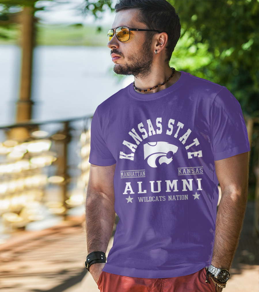 Kansas State Alumni Wildcats Nation Manhattan Kansas T-Shirt
