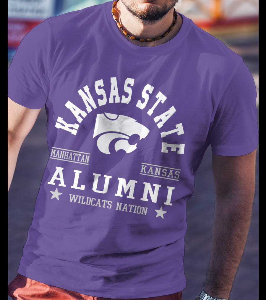 Kansas State Alumni Wildcats Nation Manhattan Kansas T-Shirt