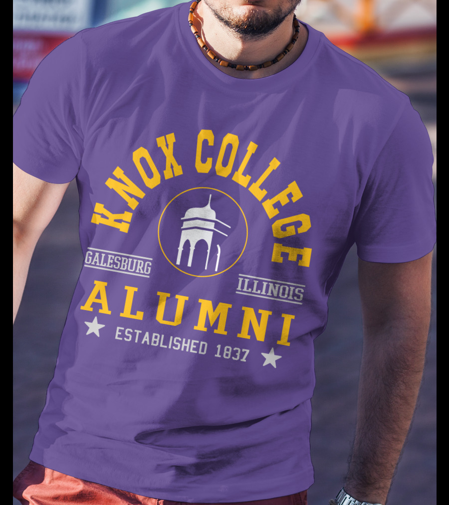 Knox College Alumni Established 1837 Galesburg Illinois T-Shirt