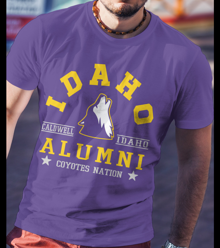 Idaho Alumni Caldwell Coyotes Nation T-Shirt