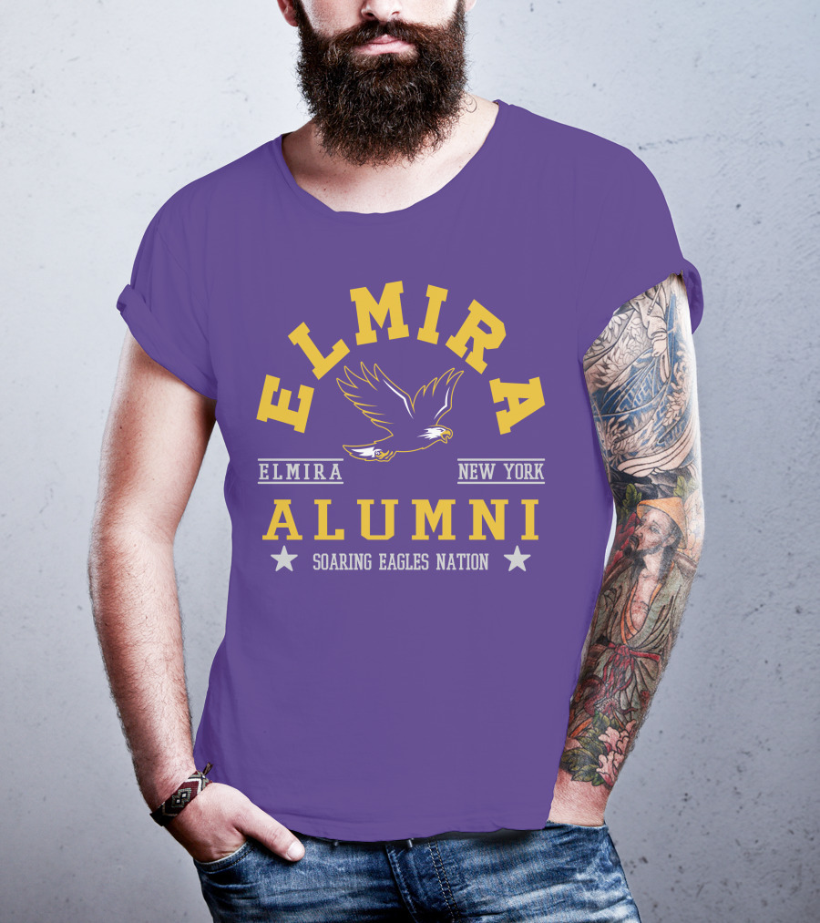 Elmira Alumni New York Soaring Eagles Nation T-Shirt