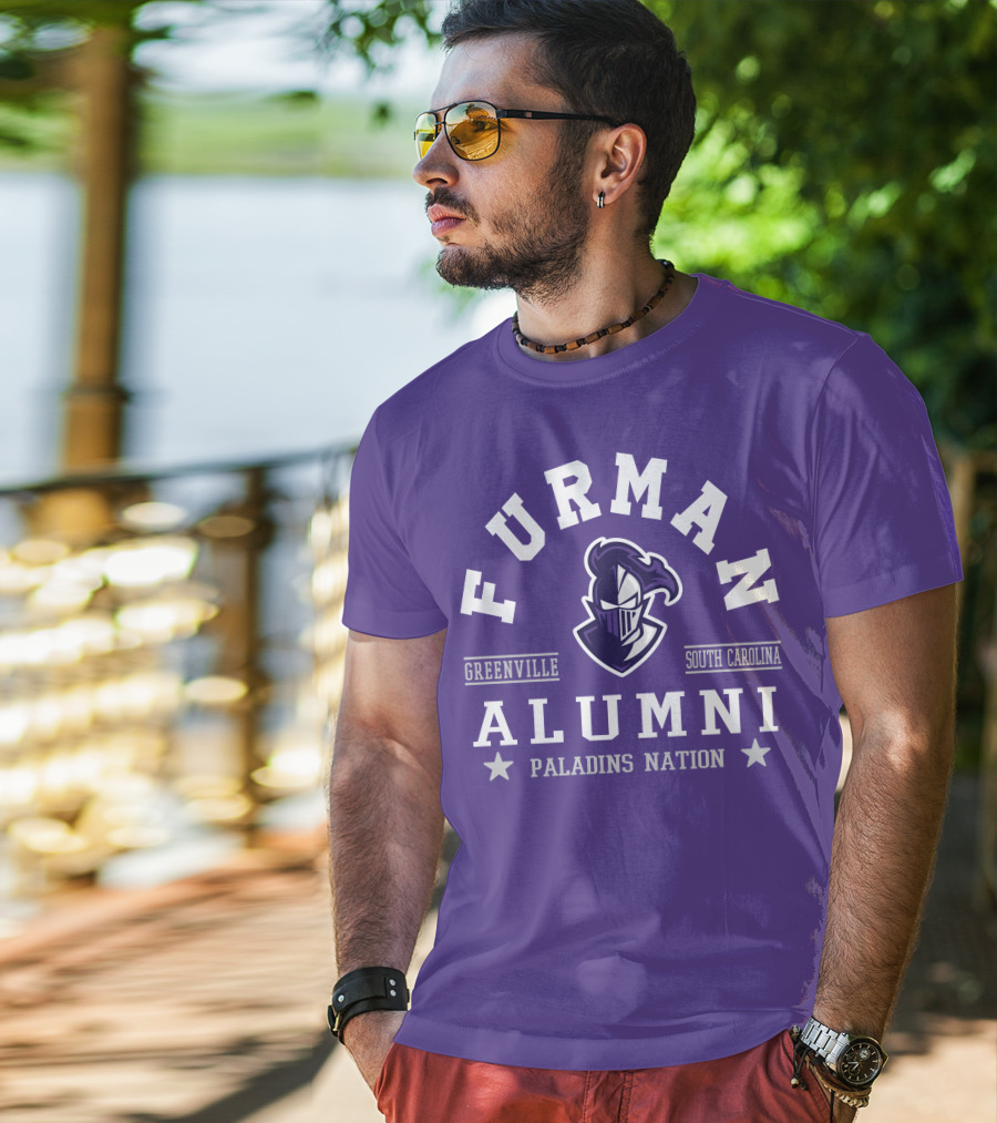 Furman Alumni Greenville South Carolina Paladins Nation T-Shirt
