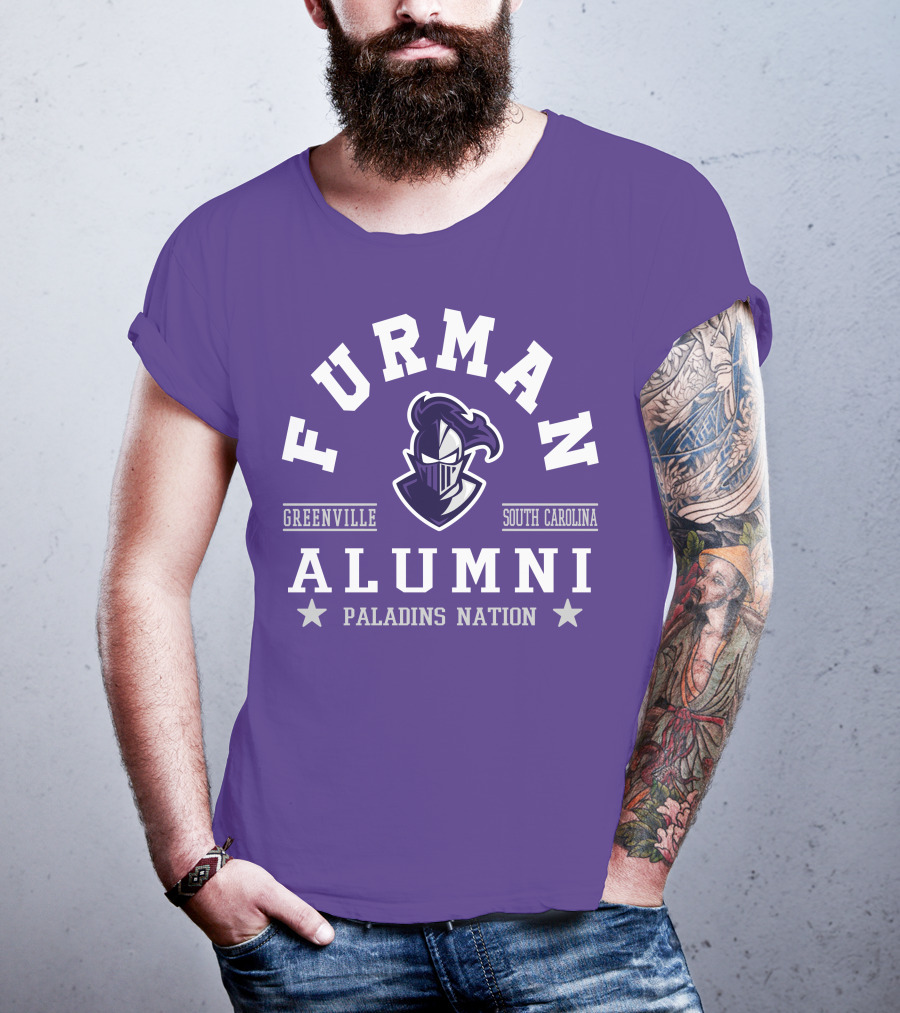 Furman Alumni Greenville South Carolina Paladins Nation T-Shirt