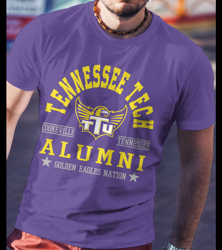 Tennessee Tech Alumni Cookeville Tennessee Golden Eagles Nation T-Shirt