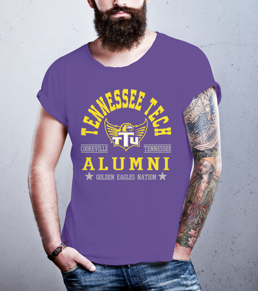 Tennessee Tech Alumni Cookeville Tennessee Golden Eagles Nation T-Shirt