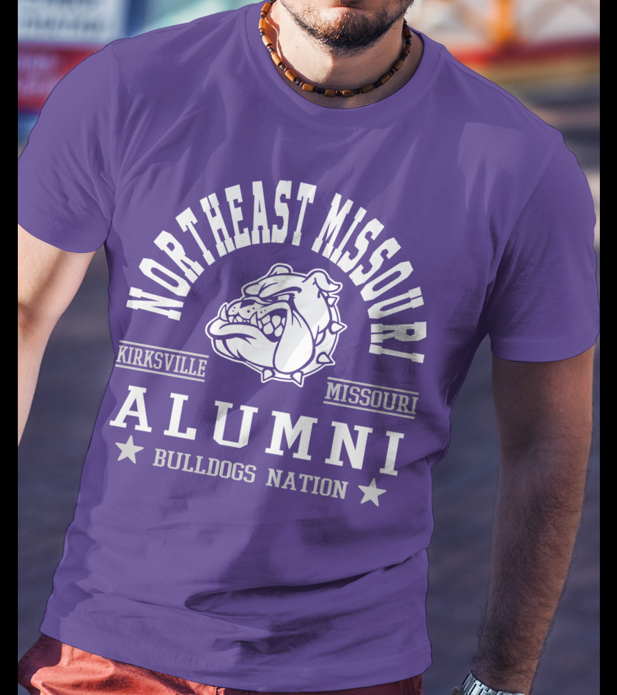 Northeast Missouri Kirksville Alumni Bulldogs Nation T-Shirt