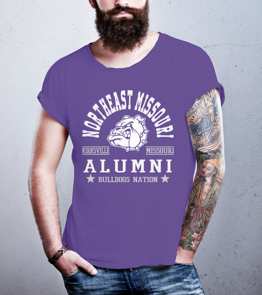 Northeast Missouri Kirksville Alumni Bulldogs Nation T-Shirt