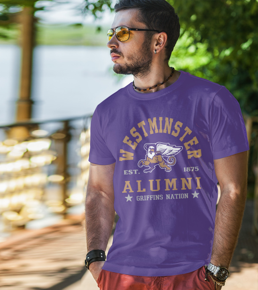Westminster College Alumni Griffins Nation Est. 1875 T-Shirt