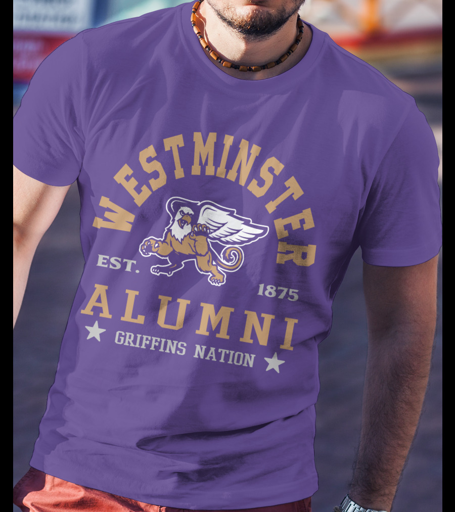 Westminster College Alumni Griffins Nation Est. 1875 T-Shirt