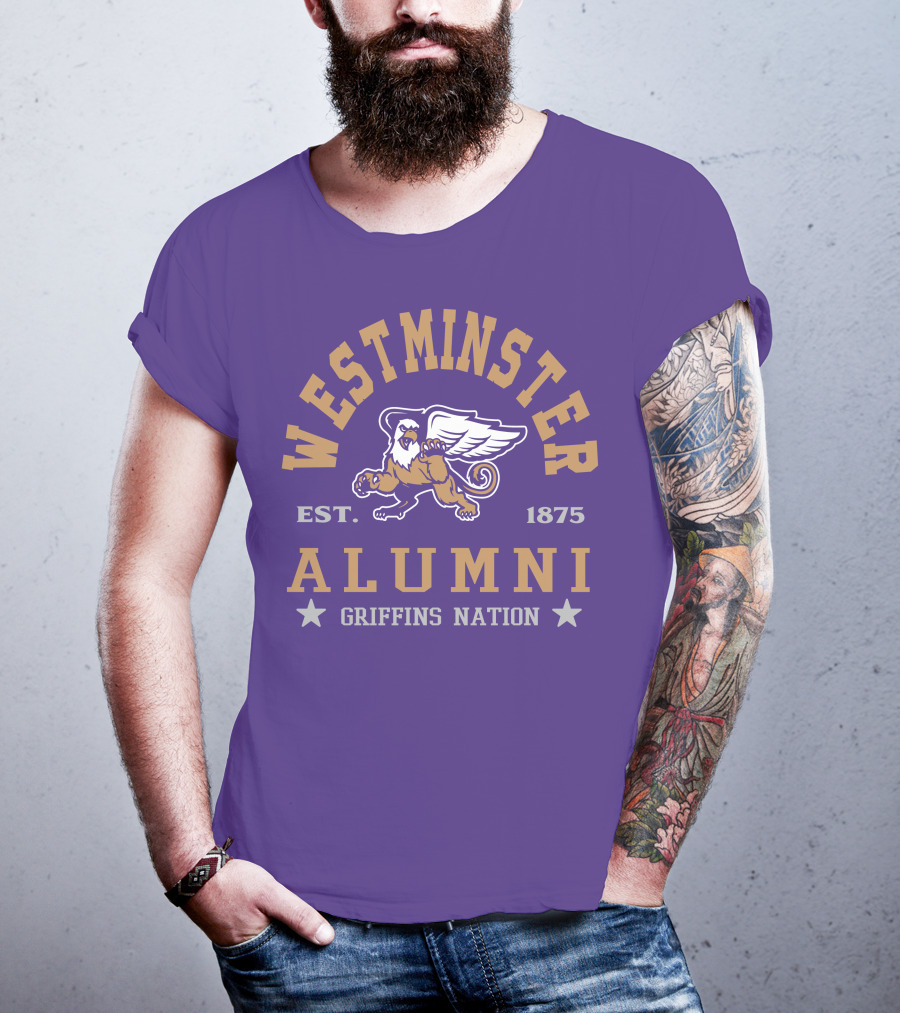 Westminster College Alumni Griffins Nation Est. 1875 T-Shirt