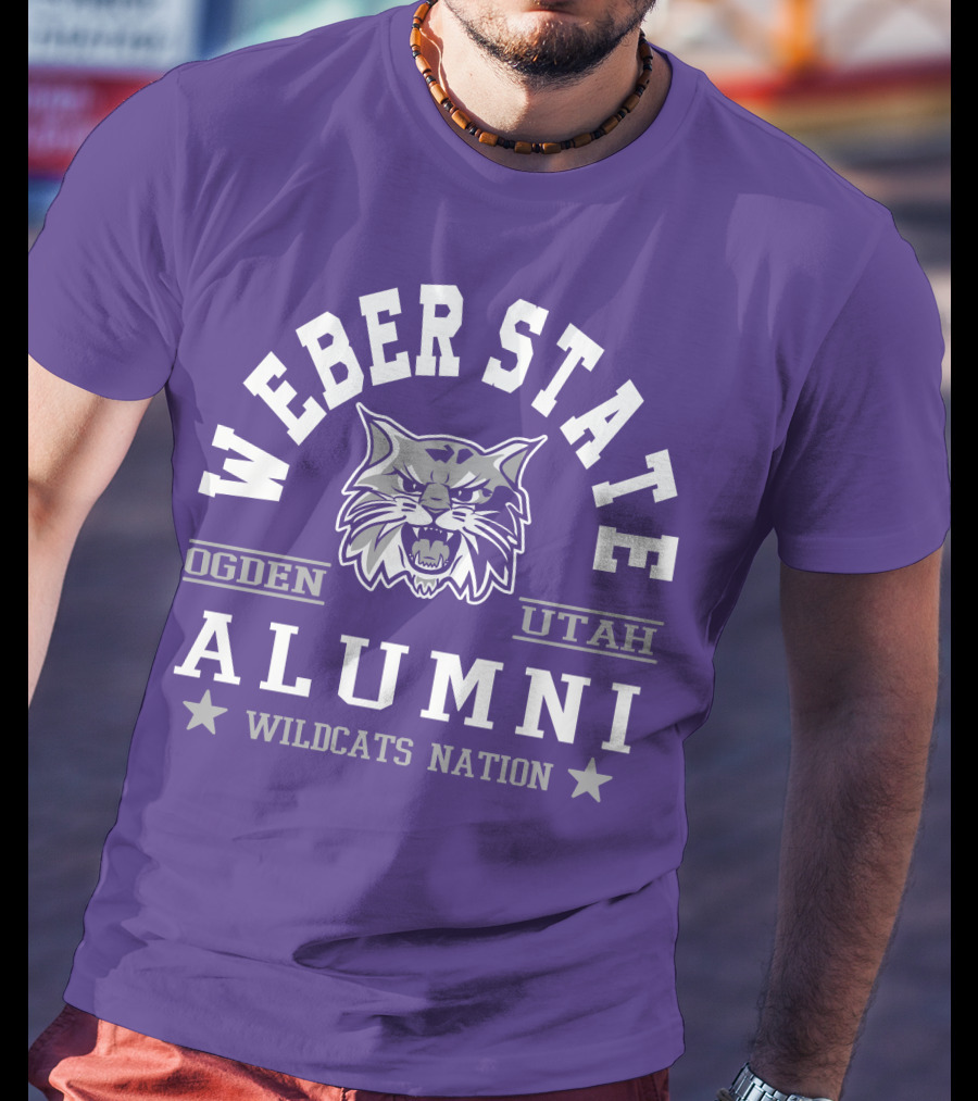 Weber State Alumni Wildcats Nation Ogden Utah T-Shirt