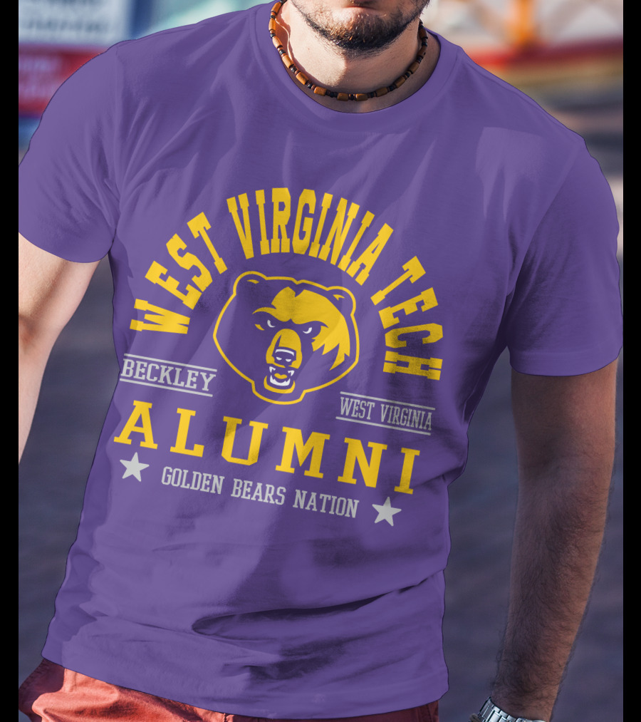West Virginia Tech Alumni Beckley Golden Bears Nation T-Shirt
