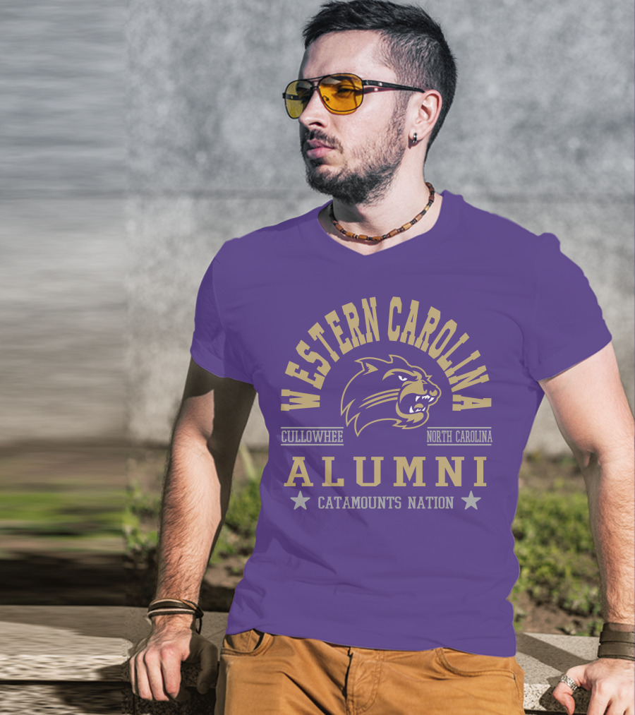 Western Carolina Cullowhee North Carolina Alumni Catamounts Nation T-Shirt
