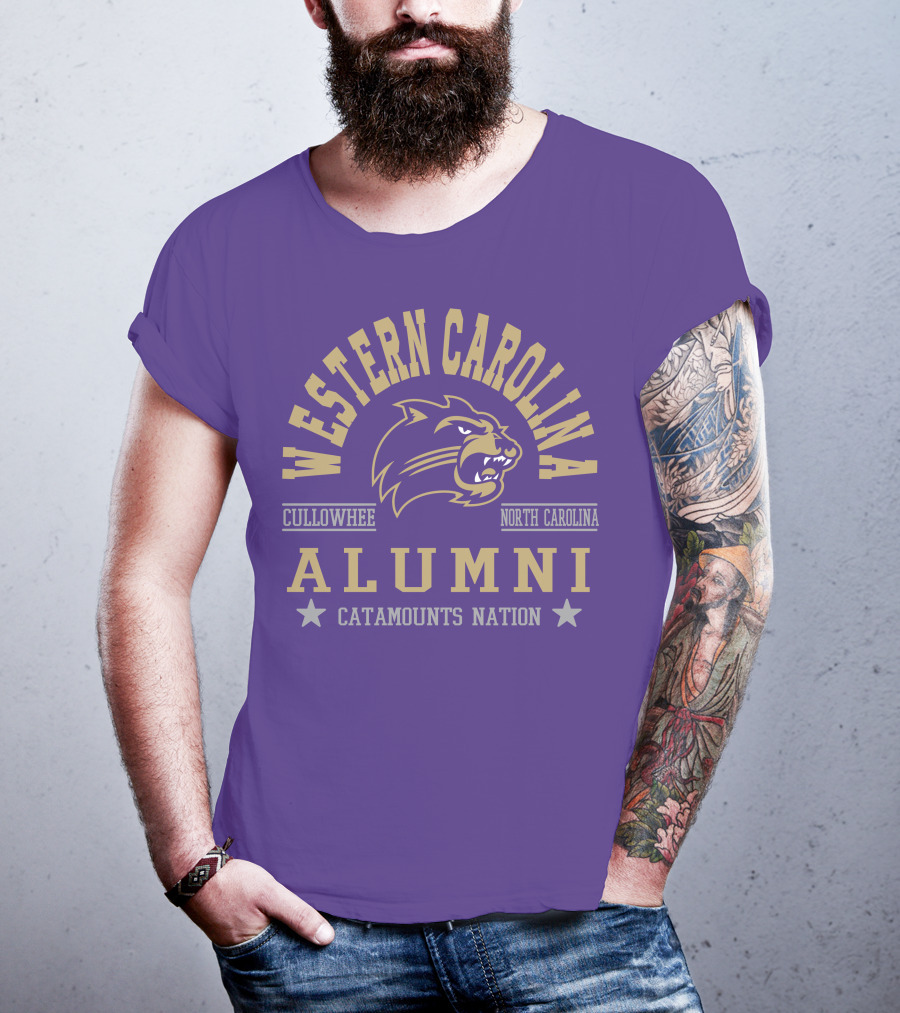 Western Carolina Cullowhee North Carolina Alumni Catamounts Nation T-Shirt