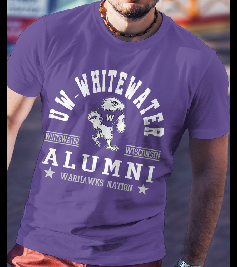 UW-Whitewater Wisconsin Alumni Warhawks Nation T-Shirt