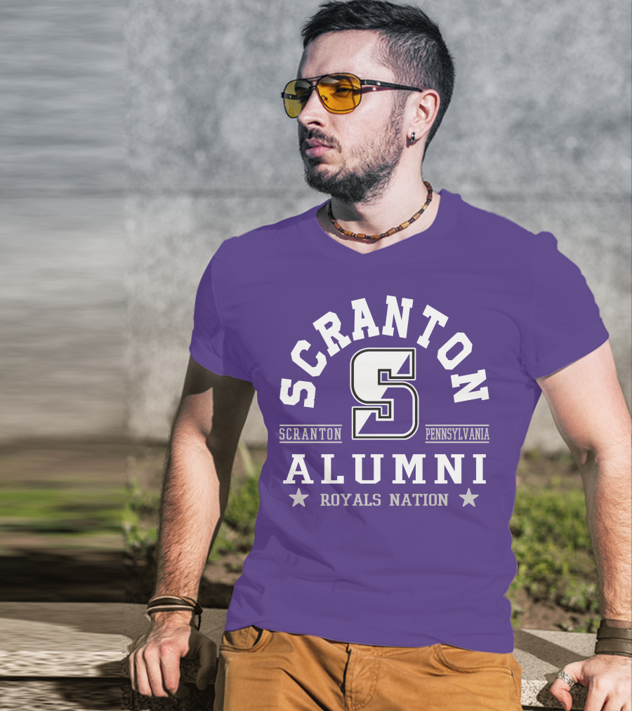 Scranton Alumni Pennsylvania Royals Nation T-Shirt