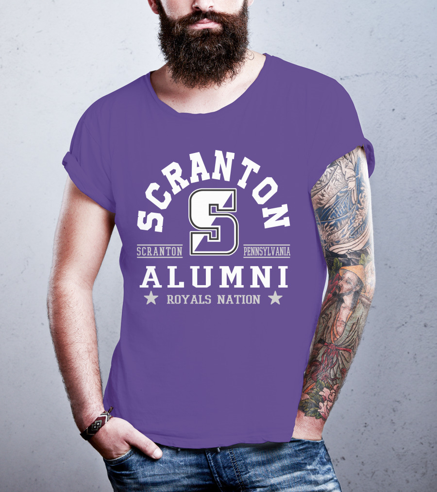Scranton Alumni Pennsylvania Royals Nation T-Shirt