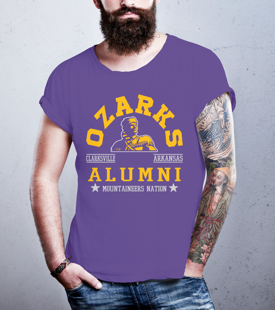 Ozarks Alumni Clarksville Arkansas Mountaineers Nation T-Shirt