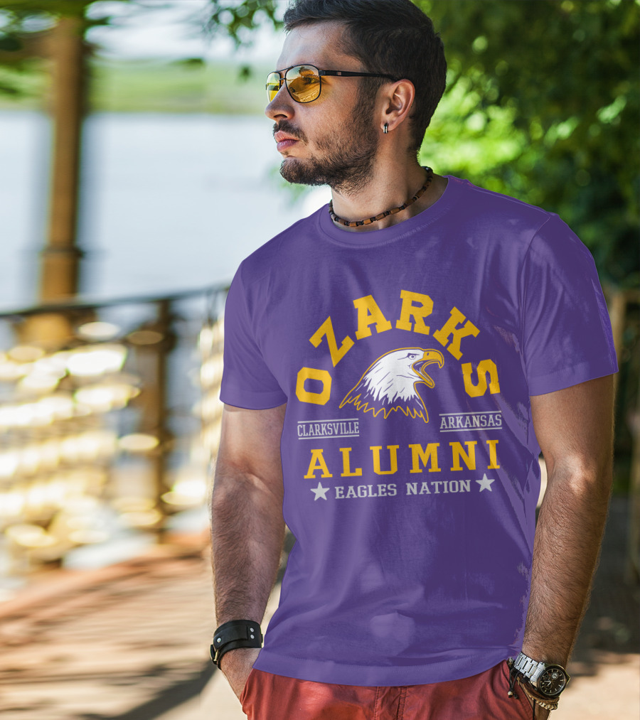 Ozarks Alumni Clarksville Arkansas Eagles Nation T-Shirt