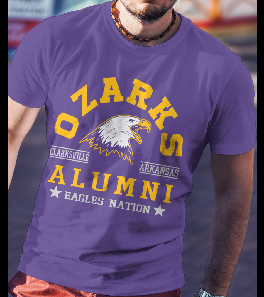 Ozarks Alumni Clarksville Arkansas Eagles Nation T-Shirt