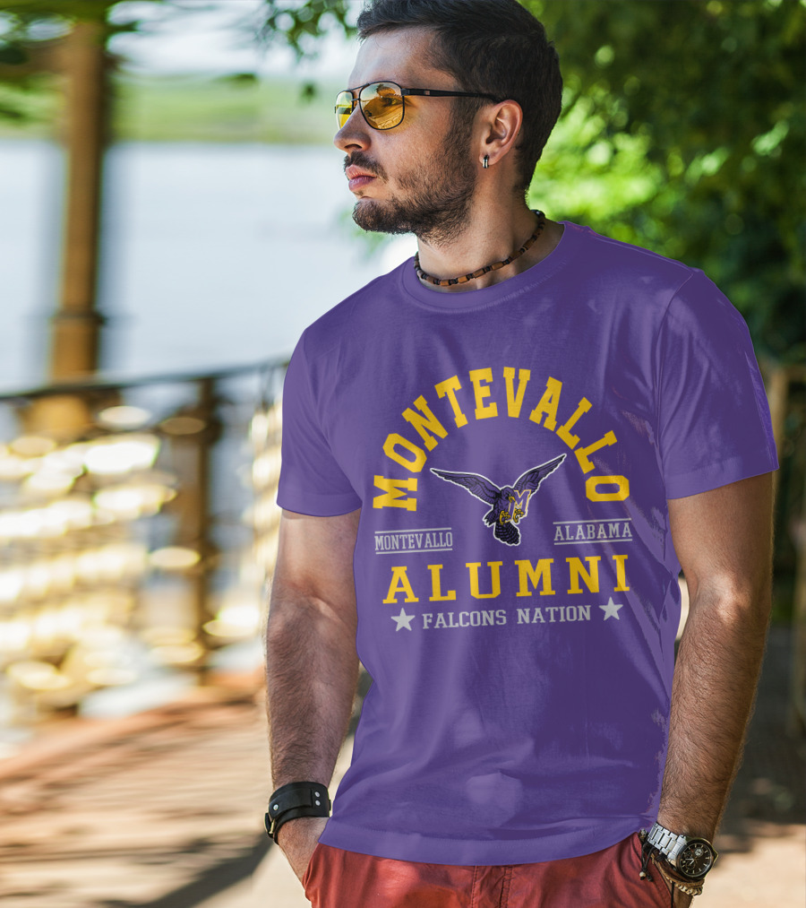 Montevallo Alabama Alumni Falcons Nation T-Shirt