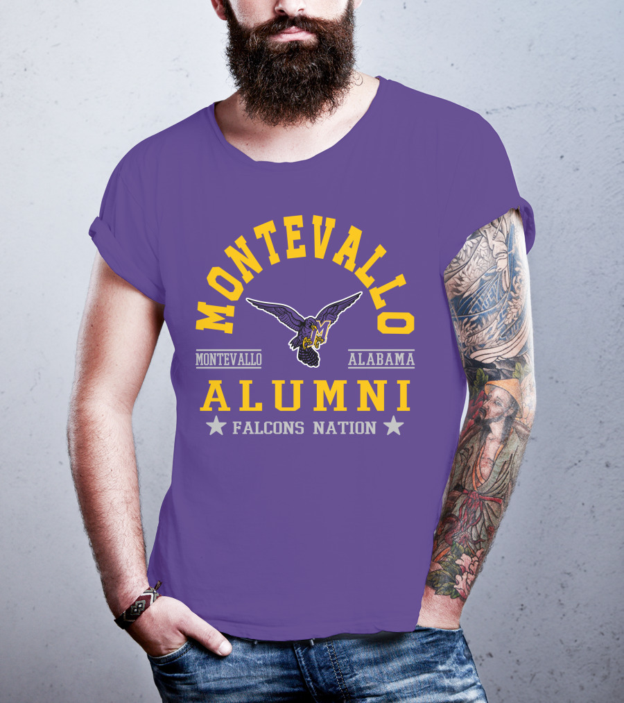 Montevallo Alabama Alumni Falcons Nation T-Shirt