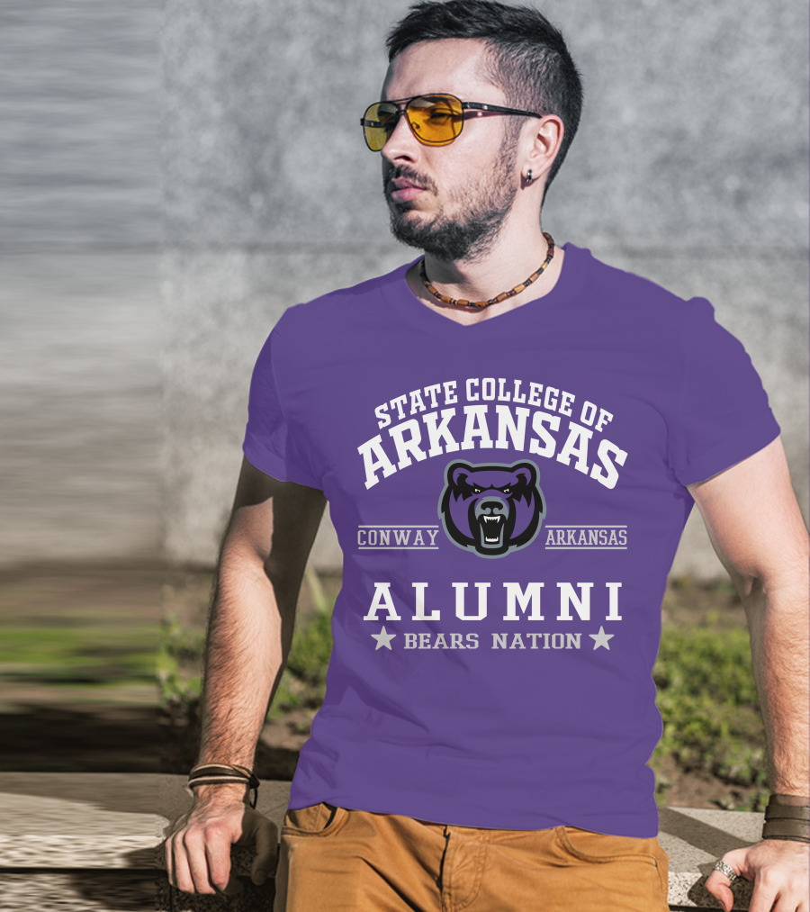 State College Of Arkansas Conway Alumni Bears Nation T-Shirt