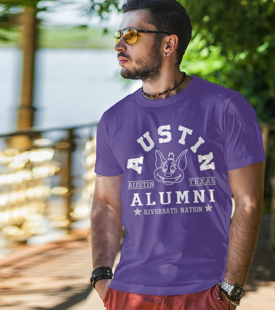 Austin Texas Alumni Riverbats Nation T-Shirt