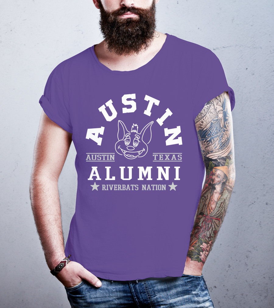 Austin Texas Alumni Riverbats Nation T-Shirt