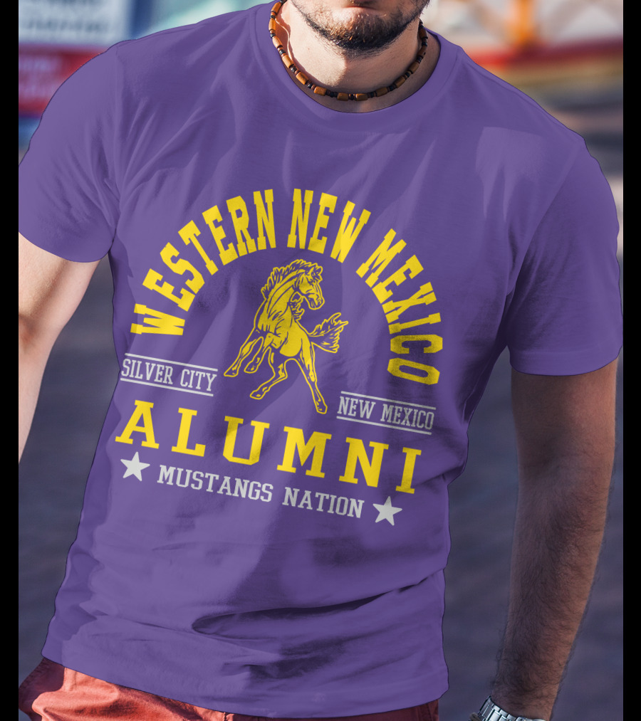 Western New Mexico University Silver City Alumni Mustangs Nation T-Shirt