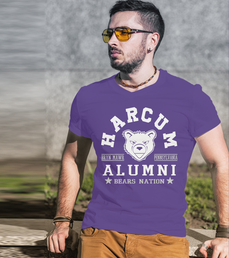 Harcum College Alumni Bears Nation Bryn Mawr Pennsylvania T-Shirt