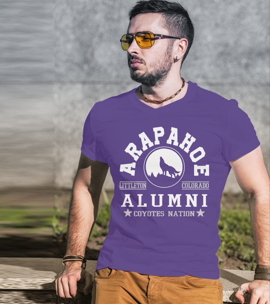 Arapahoe Alumni Littleton Colorado Coyotes Nation T-Shirt